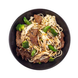 СВИНИНА З ГРИБАМИ В СОУСІ ХОЙСІН